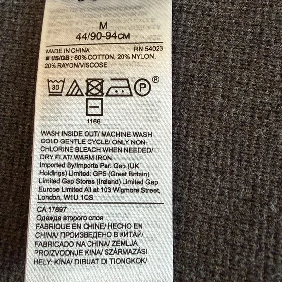 Banana Republic Charcoal Gray Milano Knit Blazer, Size M - Picture 5 of 6